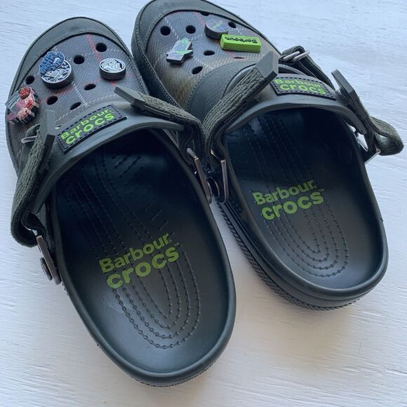 Barbour x Crocs Classic RO Clog W Charms size 10 main image 9